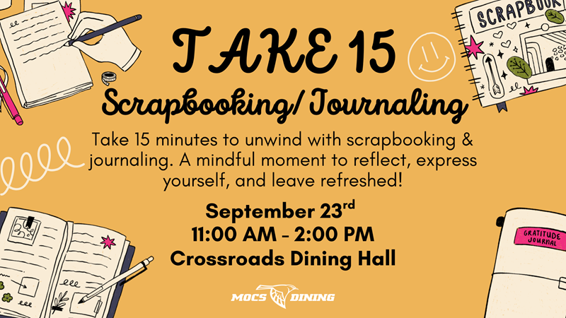 Take 15 Scrapbooking/Journaling